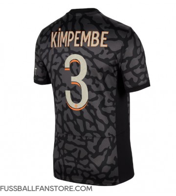 Paris Saint-Germain Presnel Kimpembe #3 Replik 3rd trikot 2023-24 Kurzarm